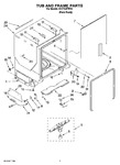 Diagram for 07 - Tub And Frame Parts