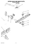 Diagram for 10 - Upper Wash And Rinse Parts