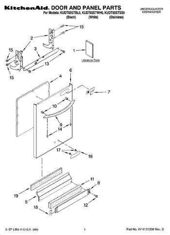 Diagram for KUDT03STBL0