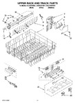 Diagram for 09 - Upper Rack And Track Parts