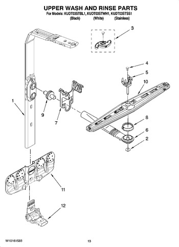 Diagram for KUDT03STWH1