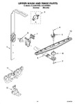 Diagram for 11 - Upper Wash And Rinse Parts