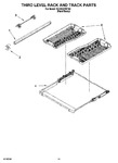 Diagram for 10 - Third Level Rack And Track Parts