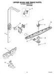 Diagram for 11 - Upper Wash And Rinse Parts