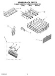 Diagram for 10 - Lower Rack Parts