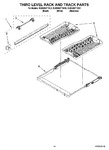 Diagram for 11 - Third Level Rack And Track Parts