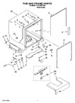 Diagram for 07 - Tub And Frame Parts