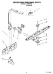 Diagram for 11 - Upper Wash And Rinse Parts