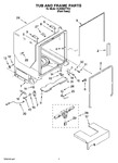 Diagram for 07 - Tub And Frame Parts