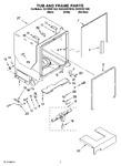 Diagram for 07 - Tub And Frame Parts