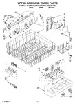 Diagram for 09 - Upper Rack And Track Parts