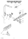 Diagram for 10 - Upper Wash And Rinse Parts