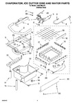 Diagram for 02 - Evaporator Ice Cutter Grid And Water Parts