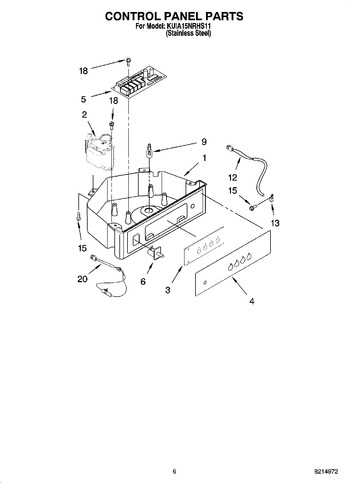 Diagram for KUIA15NRHS11