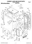 Diagram for 01 - Cabinet Liner And Door Parts