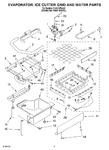 Diagram for 02 - Evaporator Ice Cutter Grid And Water Parts