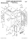 Diagram for 01 - Cabinet Liner And Door Parts