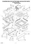 Diagram for 02 - Evaporator Ice Cutter Grid And Water Parts \fs22 ,