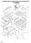 Diagram for 02 - Evaporator Ice Cutter Grid And Water Parts