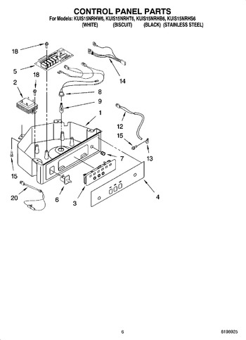 Diagram for KUIS15NRHW6