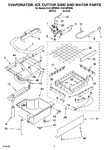 Diagram for 02 - Evaporator Ice Cutter Grid And Water Parts