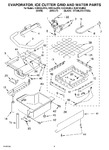 Diagram for 02 - Evaporator Ice Cutter Grid And Water Parts