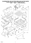 Diagram for 02 - Evaporator Ice Cutter Grid And Water Parts