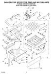 Diagram for 02 - Evaporator Ice Cutter Grid And Water Parts