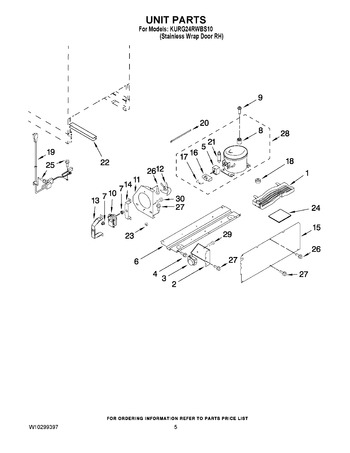 Diagram for KURG24RWBS10