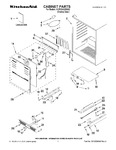 Diagram for 01 - Cabinet Parts