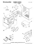 Diagram for 01 - Cabinet Parts