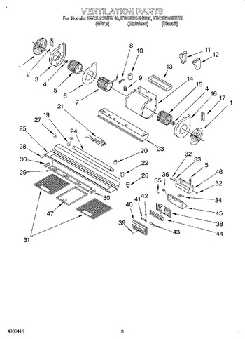 Diagram for KWCU205HBT0