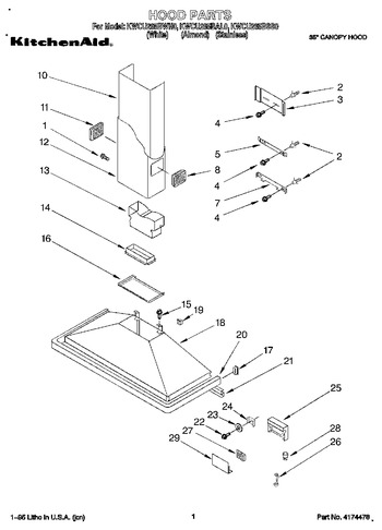 Diagram for KWCU265BAL0