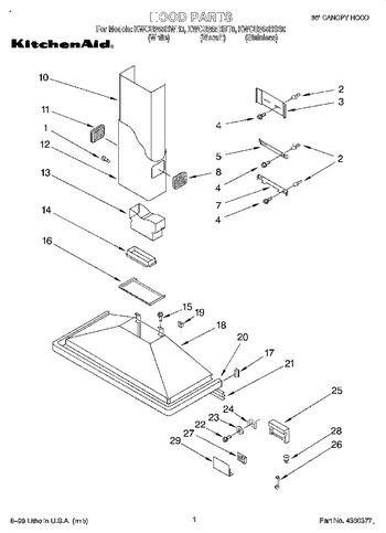 Diagram for KWCU265HWH0