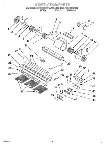 Diagram for KWCU265HWH0