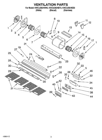 Diagram for KWCU285HSS0