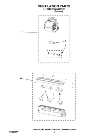 Diagram for KWCU320WSS0