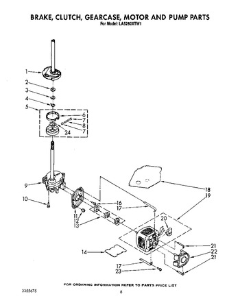 Diagram for LA5280XTM1