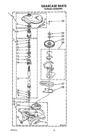 Diagram for LA5280XTM1