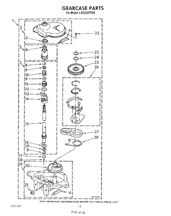 Diagram for LA5320XTW0