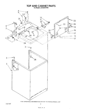 Diagram for LA5320XTM0