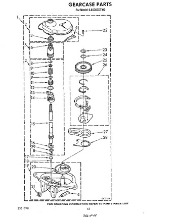 Diagram for LA5360XTG0