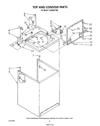 Diagram for LA5360XTG0