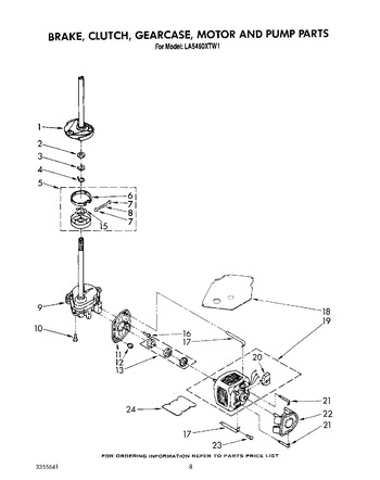 Diagram for LA5460XTG1