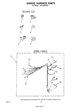 Diagram for LA5530XPW3