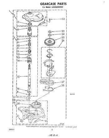 Diagram for LA5550XPW3