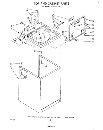 Diagram for LA5550XPW3