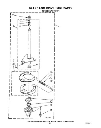 Diagram for LA5578XTW1