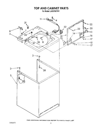 Diagram for LA5578XTW1