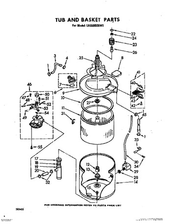 Diagram for LA5580XKW1